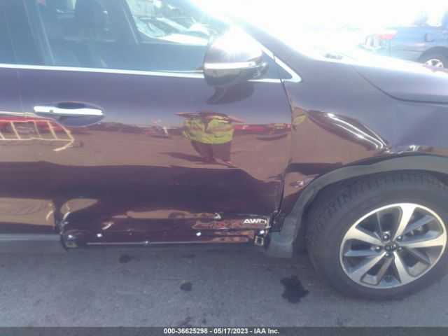 5XYPHDA52KG524434 KIA Sorento Ex V6