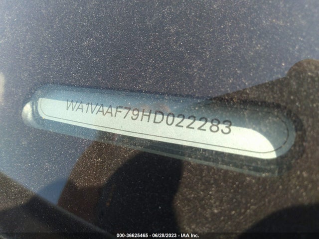 WA1VAAF79HD022283 Audi Q7 Prestige