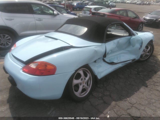 2000 PORSCHE BOXSTER VIN: WP0CA2982YU622764