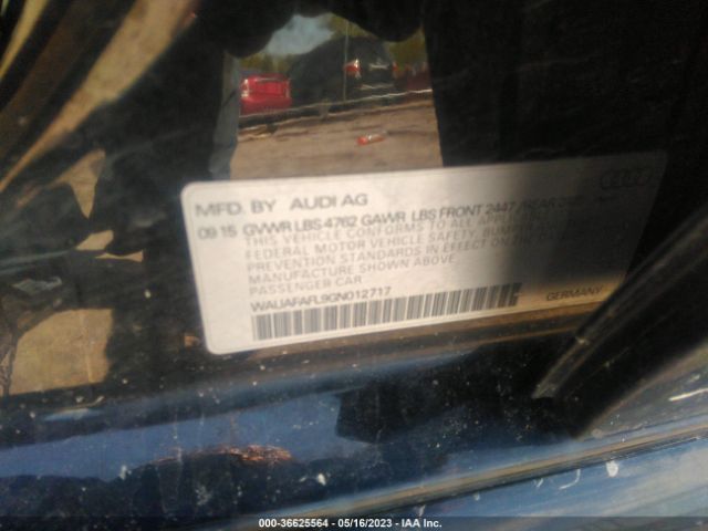 WAUAFAFL9GN012717 Audi A4 2.0t Premium
