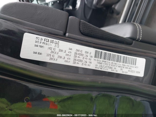 1C4RJFDJ4FC793840 Jeep Grand Cherokee Srt