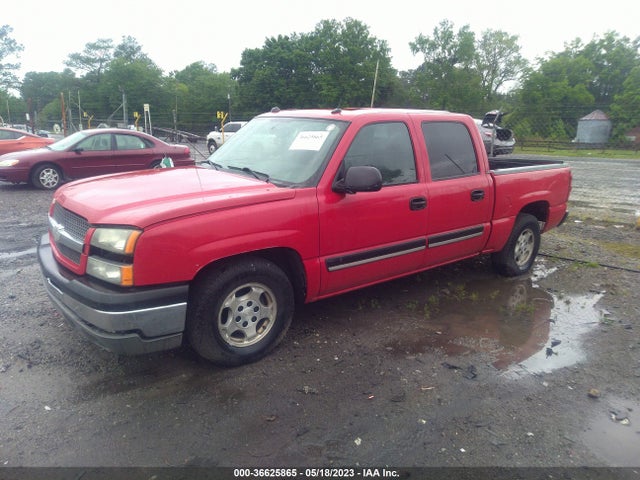 2004 CHEVROLET SILVERADO 1500 CREW CAB LS VIN: 2GCEC13T141422376