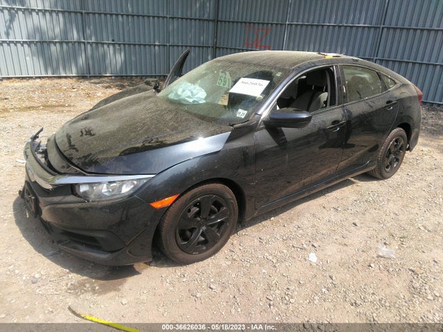 Honda Civic Sedan Lx 2018 2HGFC2F59JH573400 Image 2