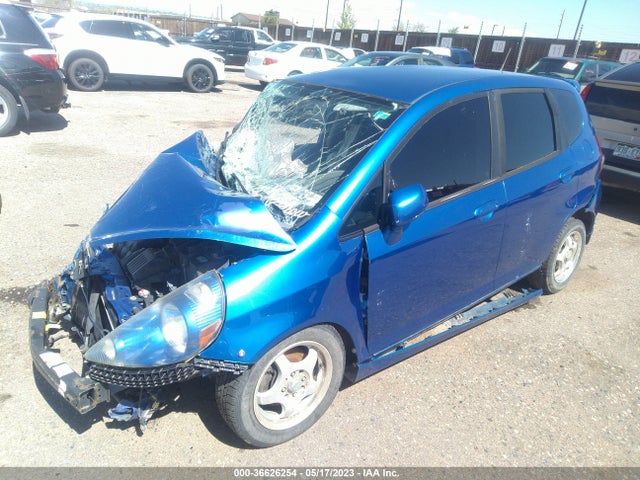 2007 HONDA FIT SPORT VIN: JHMGD38657S037474