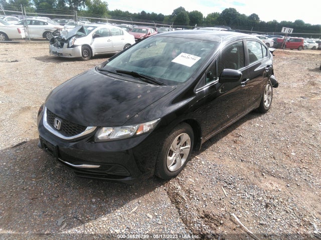 Honda Civic Sedan Lx 2014 2HGFB2F5XEH531178 Image 2