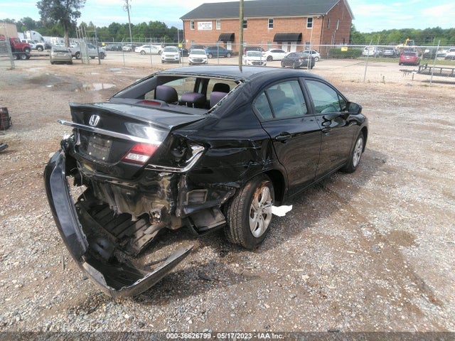 Honda Civic Sedan Lx 2014 2HGFB2F5XEH531178 Image 4