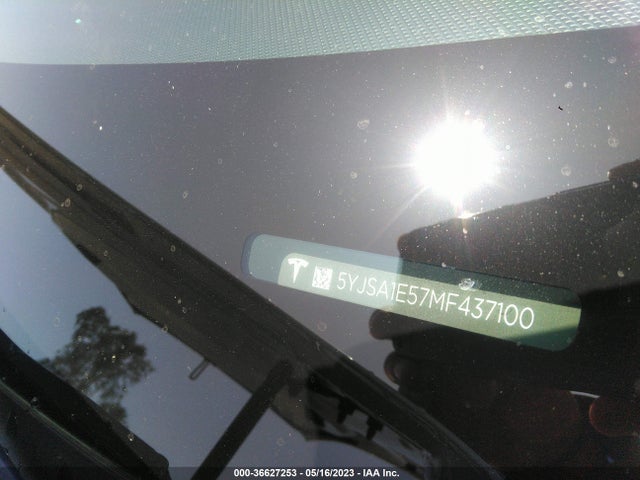 Tesla Model S Long Range 2021 5YJSA1E57MF437100 Image 10