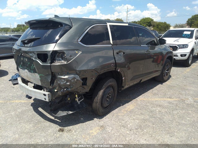 2016 TOYOTA HIGHLANDER XLE VIN: 5TDKKRFHXGS155747
