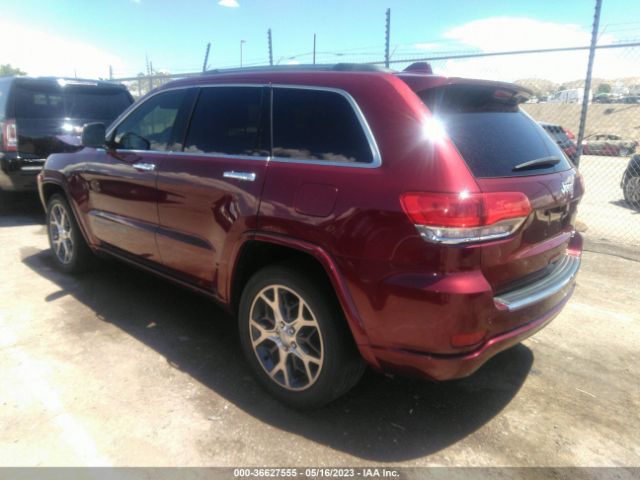 1C4RJECGXKC689850 Jeep Grand Cherokee Overland
