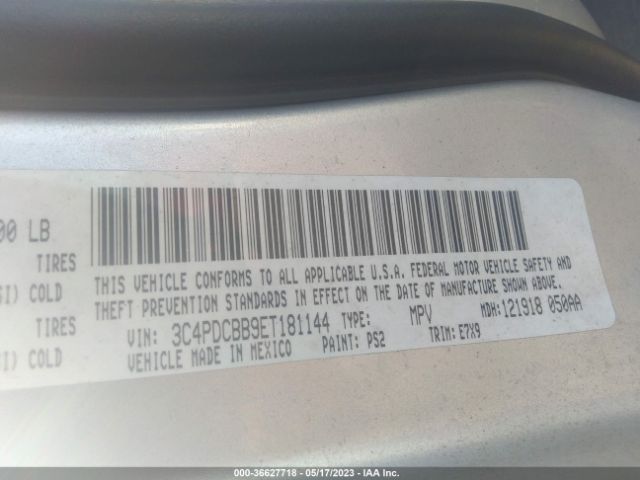 3C4PDCBB9ET181144 Dodge Journey Sxt