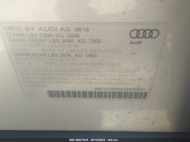WA1LFAFP9FA008682 Audi Q5 Premium Plus