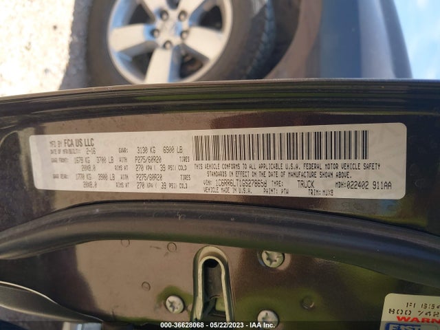 1C6RR6LT1GS278658 RAM 1500 Lone Star