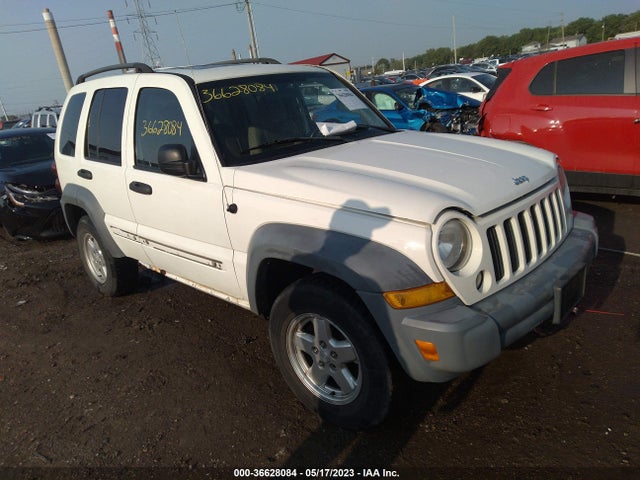 2005 JEEP LIBERTY SPORT VIN: 1J4GL48KX5W709794