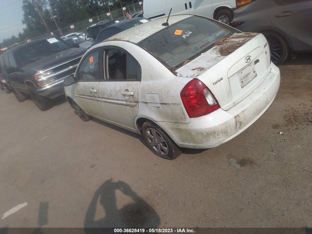 2009 HYUNDAI ACCENT AUTO GLS VIN: KMHCN46C49U317448