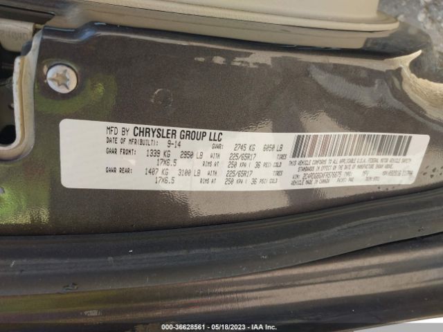 2C4RDGBGXFR576675 Dodge Grand Caravan American Value Pkg