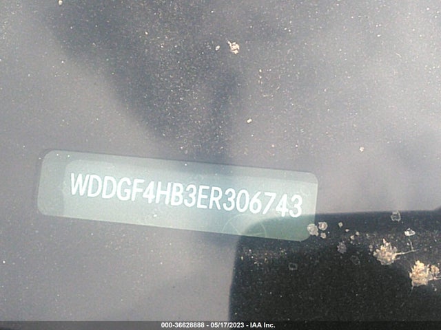 WDDGF4HB3ER306743 Mercedes-Benz C-class C 250