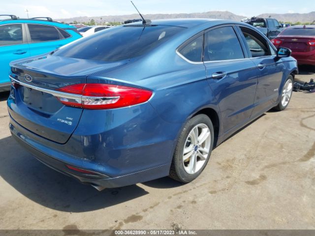 3FA6P0LU8JR269102 Ford Fusion Hybrid Se