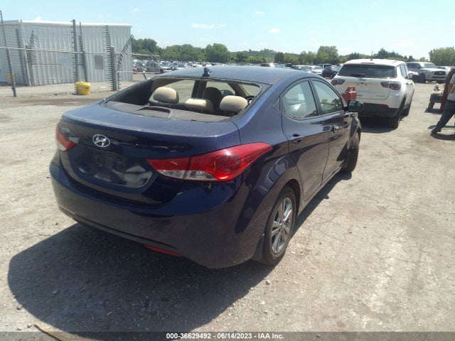 2013 HYUNDAI ELANTRA GLS VIN: 5NPDH4AE1DH196101