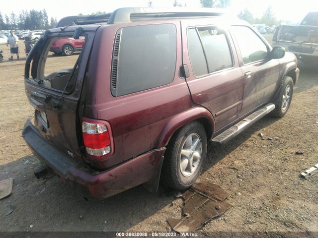 2002 NISSAN PATHFINDER SE VIN: JN8DR09Y22W744543