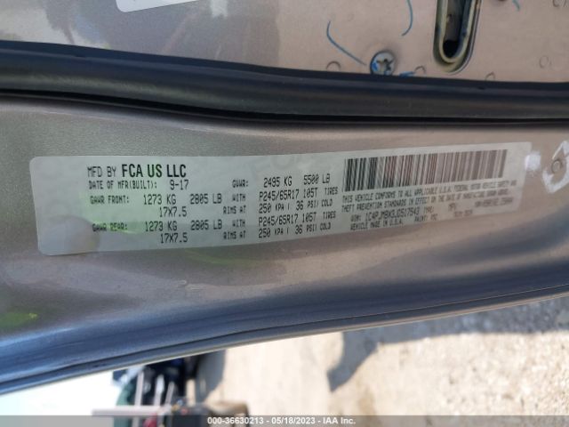1C4PJMBX3JD517543 Jeep Cherokee Trailhawk