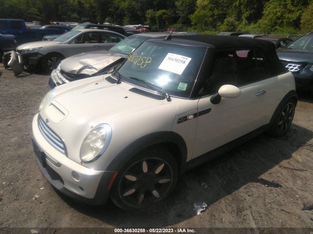 2007 MINI COOPER CONVERTIBLE S VIN: WMWRH33587TL94619