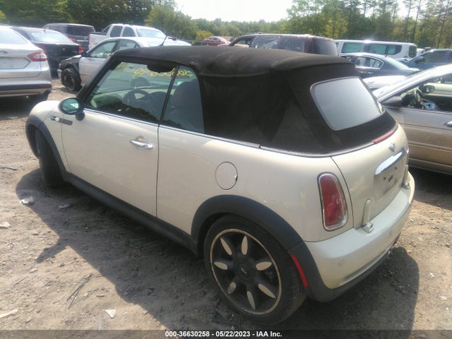 2007 MINI COOPER CONVERTIBLE S VIN: WMWRH33587TL94619