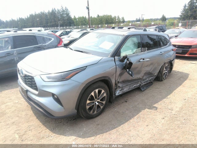 Toyota HIGHLANDER HYBRID 2022 5TDGBRCHXNS076456 Image 2