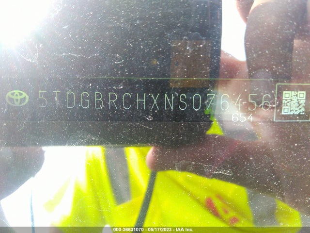 Toyota HIGHLANDER HYBRID 2022 5TDGBRCHXNS076456 Image 10