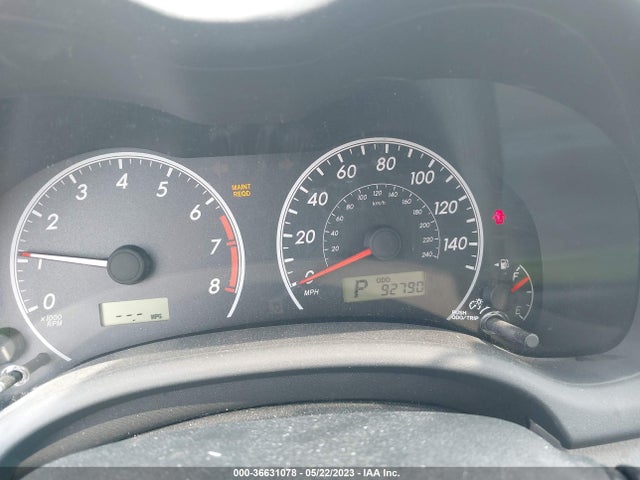 2011 TOYOTA COROLLA L/LE/S VIN: 2T1BU4EEXBC701923
