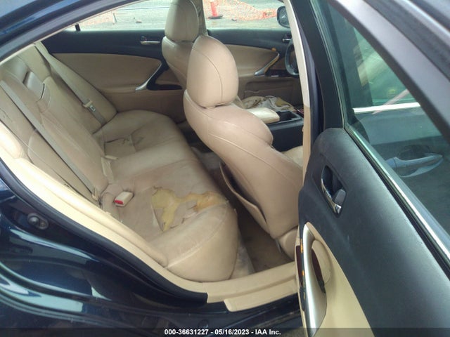 2006 LEXUS IS 250 MANUAL/AUTO VIN: JTHBK262362015269