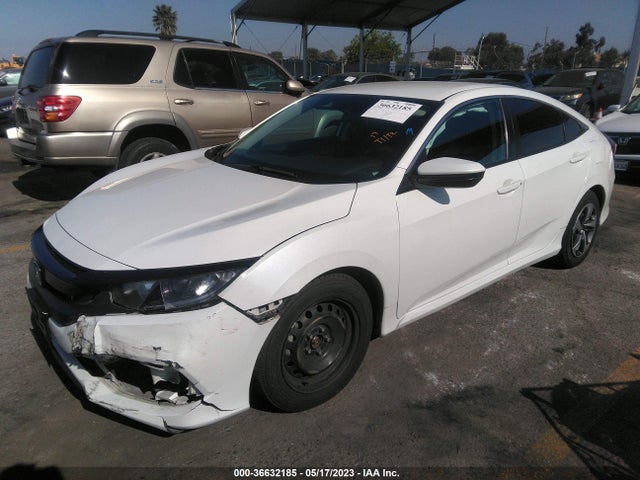 Honda Civic Sedan Lx 2019 2HGFC2F6XKH517346 Image 2