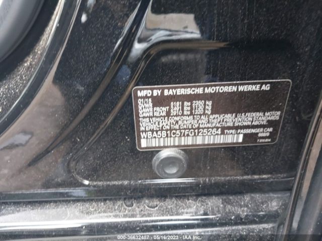 WBA5B1C57FG125264 BMW 5 Series 535i