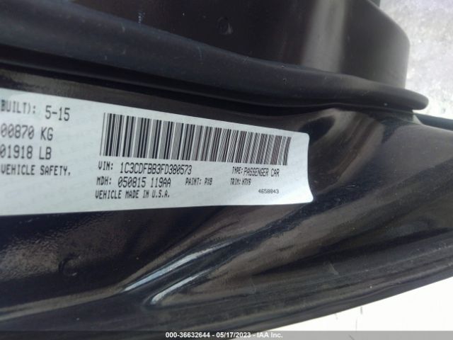 1C3CDFBB3FD380573 Dodge DART SXT