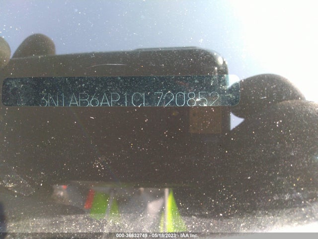 2012 NISSAN SENTRA 2.0 S VIN: 3N1AB6AP1CL720852