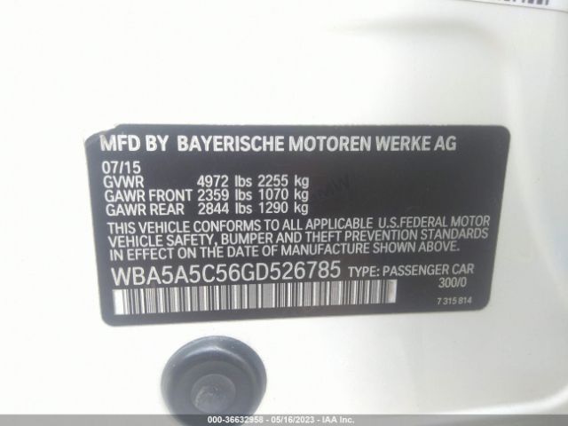 WBA5A5C56GD526785 BMW 5 Series 528i
