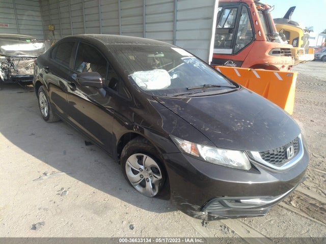 Honda Civic Sedan Lx 2014 2HGFB2F50EH500408 Image 1
