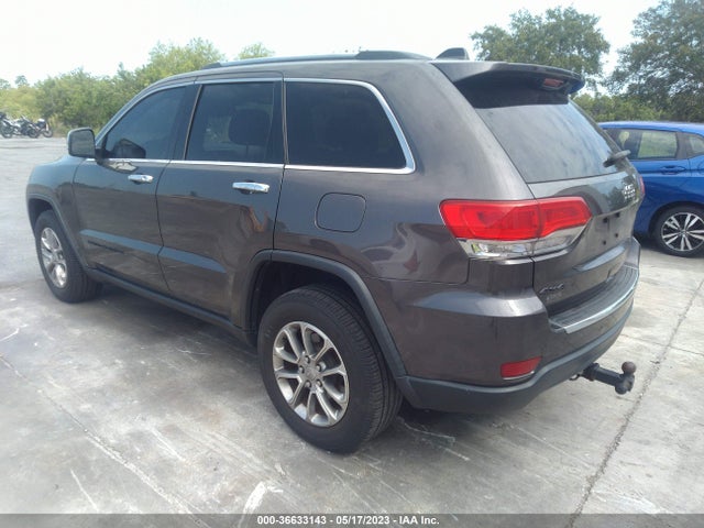 2015 JEEP GRAND CHEROKEE LIMITED VIN: 1C4RJFBG0FC609324