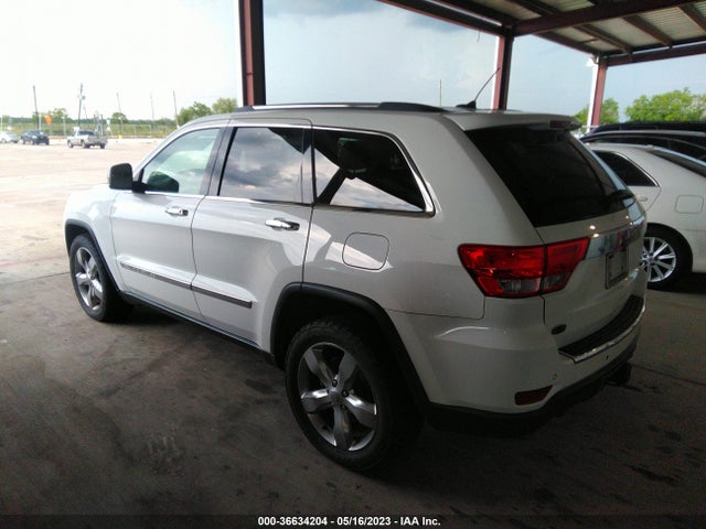 2013 JEEP GRAND CHEROKEE OVERLAND VIN: 1C4RJECT5DC588859