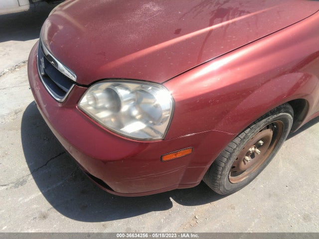2008 SUZUKI FORENZA VIN: KL5JD56ZX8K899743