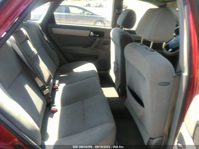2008 SUZUKI FORENZA VIN: KL5JD56ZX8K899743