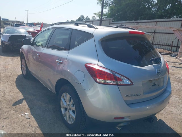 2013 NISSAN MURANO SV VIN: JN8AZ1MUXDW201716