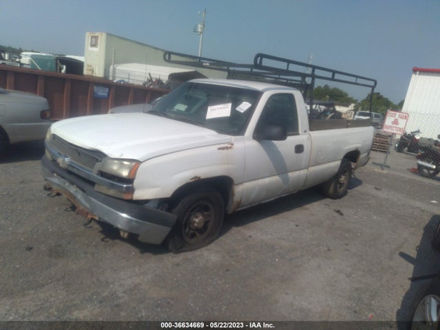 2003 CHEVROLET SILVERADO 1500 WORK TRUCK VIN: 1GCEC14X73Z326582