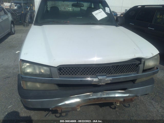 2003 CHEVROLET SILVERADO 1500 WORK TRUCK VIN: 1GCEC14X73Z326582
