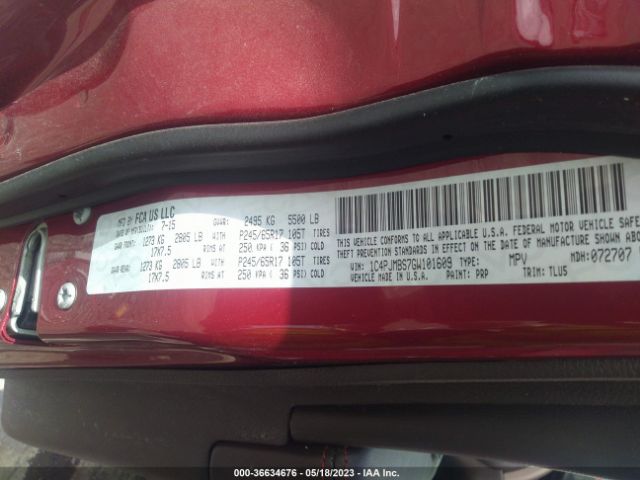 1C4PJMBS7GW101609 Jeep Cherokee Trailhawk