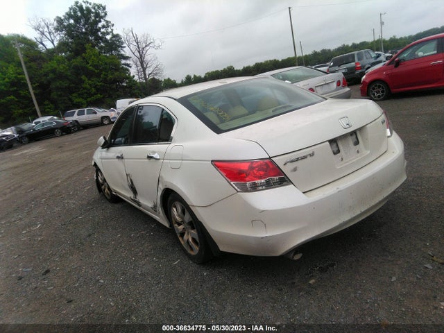 2009 HONDA ACCORD SDN EX-L VIN: 1HGCP36809A009443