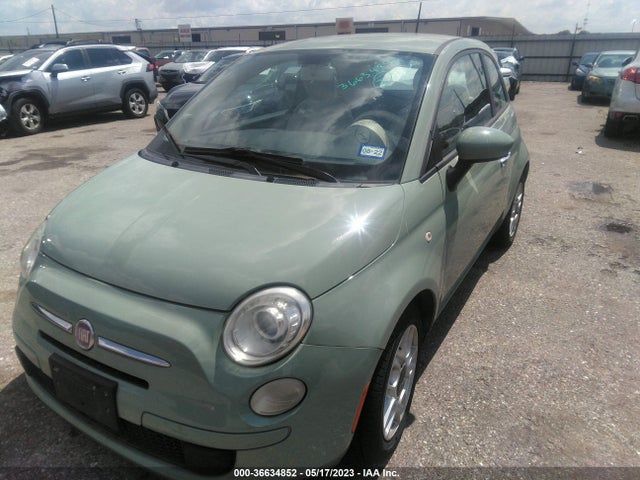 2012 FIAT 500 POP VIN: 3C3CFFAR8CT119325