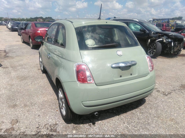 2012 FIAT 500 POP VIN: 3C3CFFAR8CT119325
