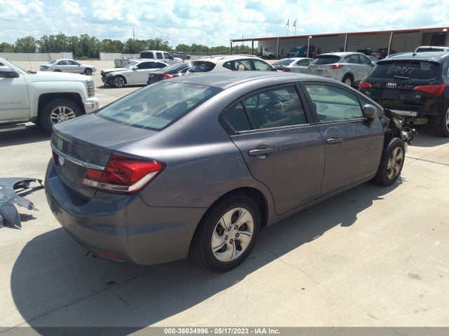 Honda Civic Sedan Lx 2014 19XFB2F53EE223716 Image 4