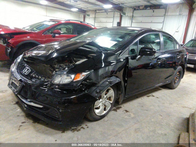 2014 HONDA CIVIC SEDAN LX VIN: 19XFB2F52EE224887