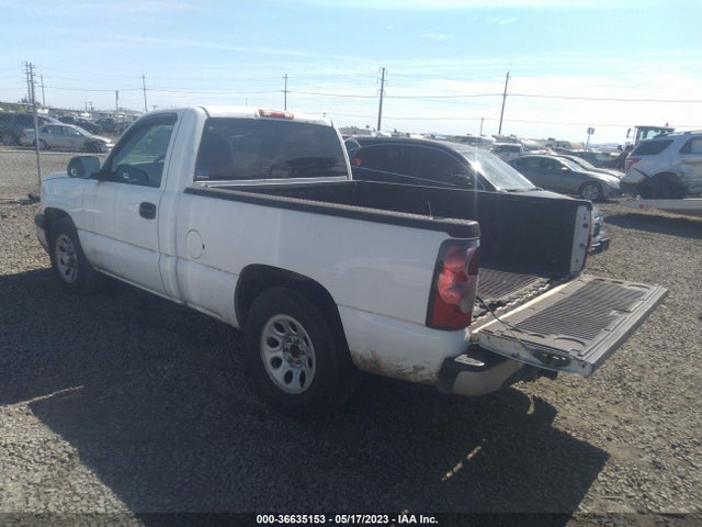 2006 CHEVROLET SILVERADO 1500 WORK TRUCK VIN: 3GCEC14X66G271613
